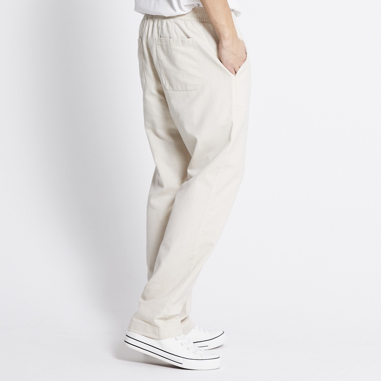 Linen blend pants "Ludvig" Light Beige